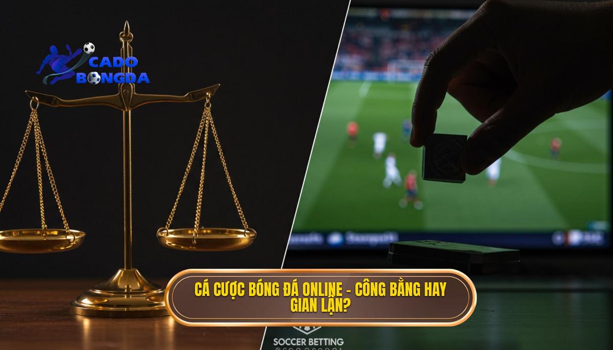Cá cược bóng đá online – công bằng hay gian lận_
