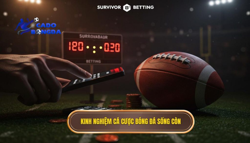 Kinh nghiệm cá cược bóng đá sống còn