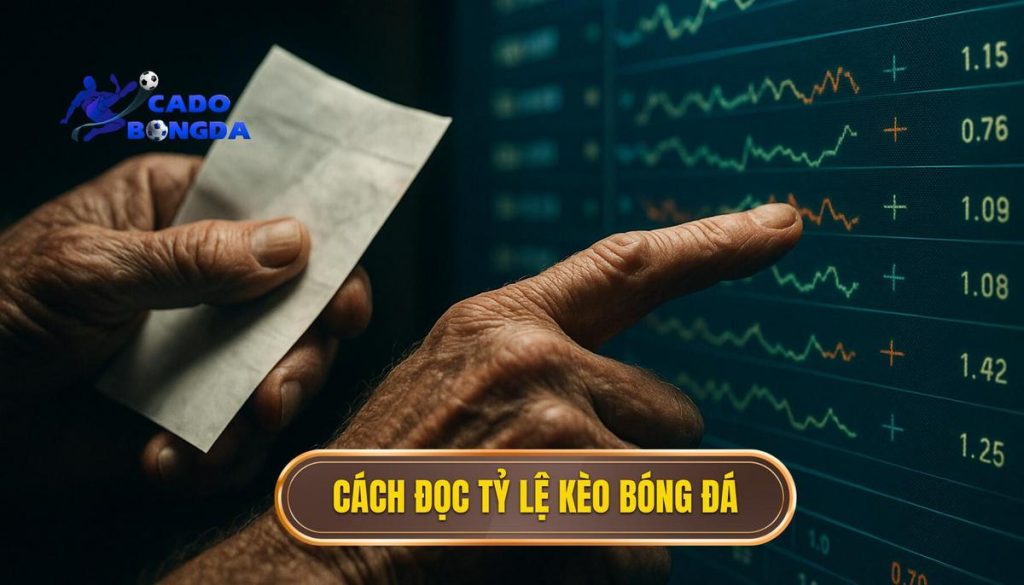 Cách đọc tỷ lệ kèo bóng đá