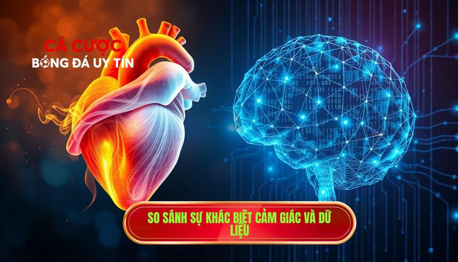 So sánh sự khác biệt cảm giác và dữ liệu